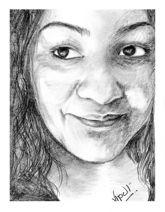 Posted in Pencil Sketches on June 14 2010 by vipulart Wonderful Smile